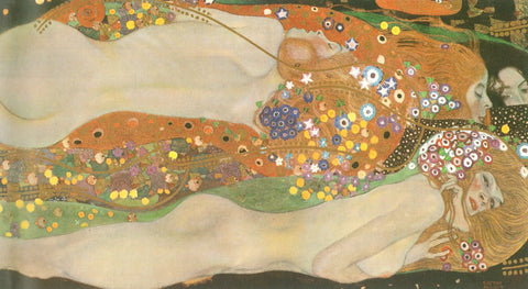 Water Serpents by Gustav Klimt