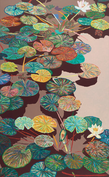 Best Valentine's Day Gift - Waterlily Pond - Canvas Prints