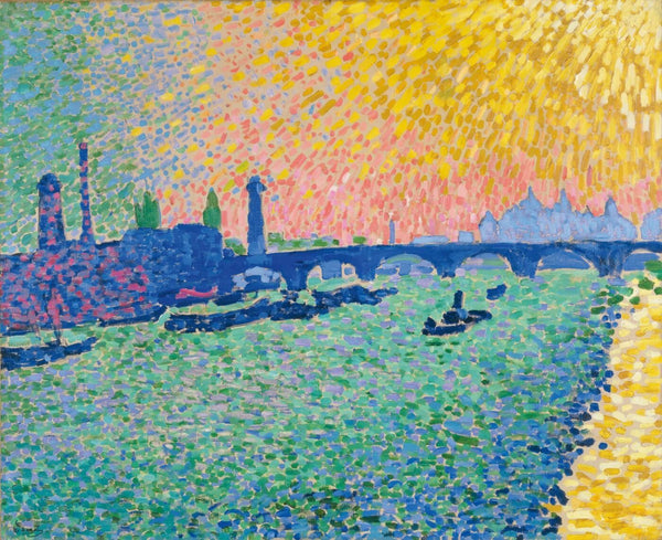 The Waterloo Bridge - Large Art Prints