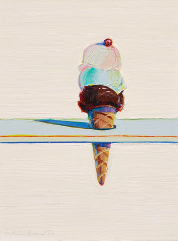 Single Triple Decker - Wayne Thiebaud - Figure Paintings - Art Prints