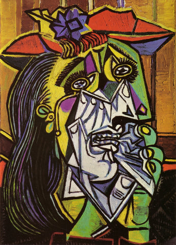 Pablo Picasso - Femme En Pleurs - The Weeping Woman - Posters by Pablo Picasso