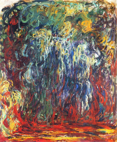 Weeping Willow (Saule pleureur) - Claude Monet Painting –  Impressionist Art - Canvas Prints