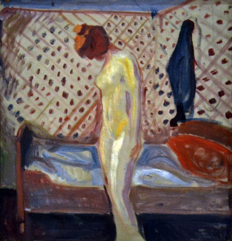 Weeping Woman – Edvard Munch Painting by Edvard Munch