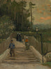 Path in Montmartre - Canvas Prints