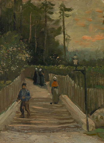 Path in Montmartre by Vincent Van Gogh