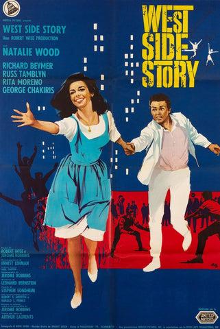 West Side Story - Hollywood Classic English Movie Poster - Art Prints