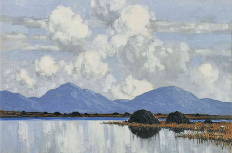 Western Landscape - Paul Henry RHA - Irish Master - Landscape Painting - Life Size Posters