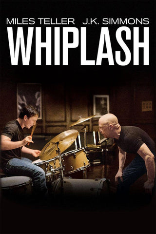 Whiplash - Miles Teller J K Simmons - Hollywood Movie Poster 6 - Posters by Tallenge