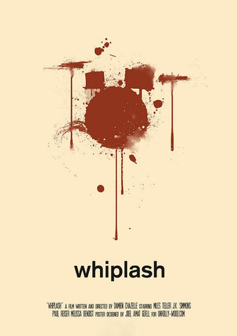 Whiplash - Movie Poster Art - Tallenge Minimalist Hollywood Poster Collection by Tim
