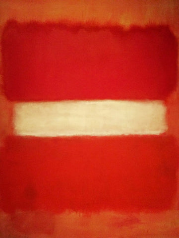 White Stripe - Mark Rothko - Color Field Painting by Mark Rothko