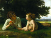Temptation (Tentation)  – Adolphe-William Bouguereau Painting - Framed Prints