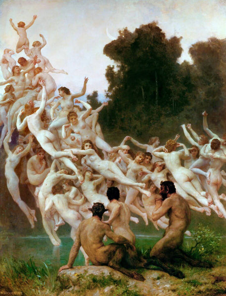 The Oreads (Les Oréades) – Adolphe-William Bouguereau Painting - Large Art Prints