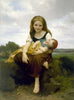 The Elder Sister (La soeur aînée) - William-Adolphe Bouguereau - Realism Paintings - Life Size Posters