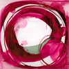 Wine Stains On The Table - Abstract Painting Burgundy - Posters