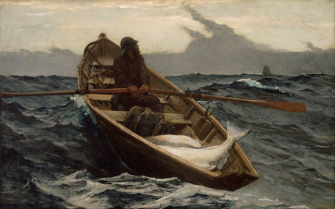 The Fog Warning - Posters by Winslow Homer