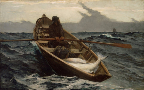 The Fog Warning - Art Prints by Winslow Homer