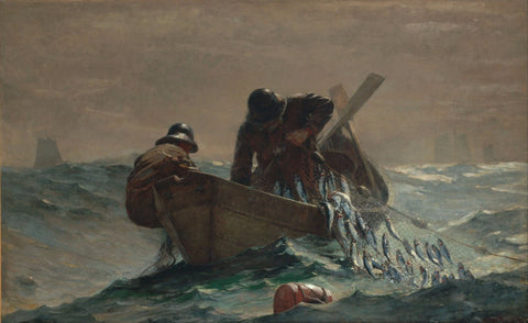 The Herring Net - Posters by Winslow Homer