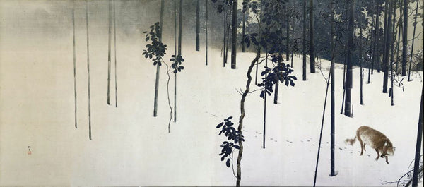 Winter Moon - Konoshima Okoku - Japanesse Masters Painting - Large Art Prints