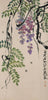 Wisteria And Bees - I - Qi Baishi - Modern Gongbi Chinese Painting - Large Art Prints