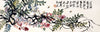 Wisteria And Bees - III - Qi Baishi - Modern Gongbi Chinese Painting - Canvas Prints