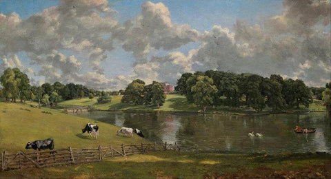 Wivenhoe Park - Canvas Prints by John Constable