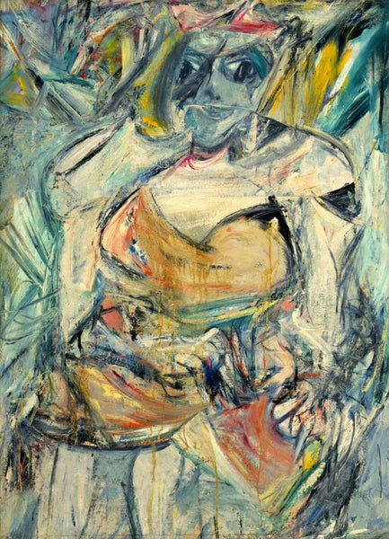 Woman II -  Willem de Kooning -  Abstract Expressionist  Painting - Large Art Prints