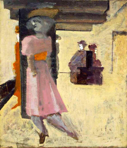 Woman In Subway 1939 - Mark Rothko – Early Works by Mark Rothko