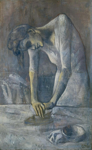 Woman Ironing - Picasso Painting - Life Size Posters