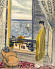 Woman Standing At The Window (Femme Aupres De La Fenetre) - Henri Matisse - Fauvism Art Painting - Framed Prints