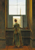 Woman at a Window - Canvas Prints
