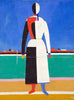 Kazimir Malevich - Woman With A Rake, 1932 - Canvas Prints