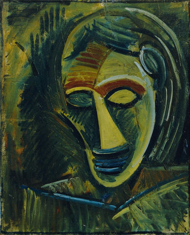 Pablo Picasso - Tête de femme (Fernande) - Womans Head - Large Art Prints by Pablo Picasso