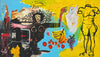 Woman with Roman Torso [Venus] -  Jean-Michel Basquiat - Abstract Expressionist Painting - Art Prints