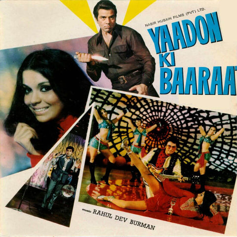 Yaadon Ki Baaraat - Bollywood Hindi Movie Poster - Framed Prints by Tallenge Store