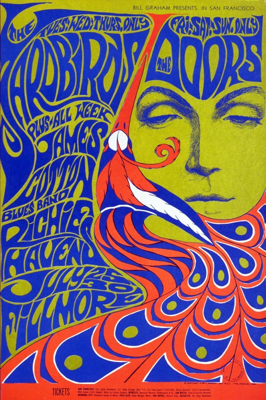 Yardbirds Doors And Richie Havens Live At Fillmore Auditorium