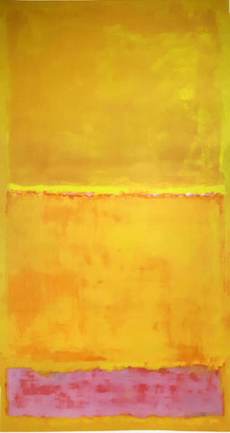 Yellow - Mark Rothko Color Field Painting - Life Size Posters