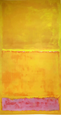 Yellow - Mark Rothko Color Field Painting by Mark Rothko
