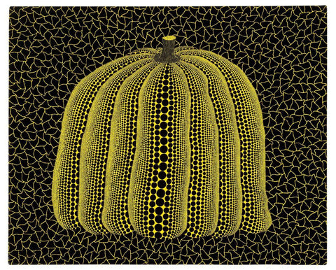 Yellow Pumpkin 1995 - Yayoi Kusama - Framed Prints by Kusama