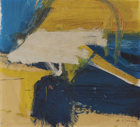 Yellows And Blues - Framed Prints by Willem de Kooning