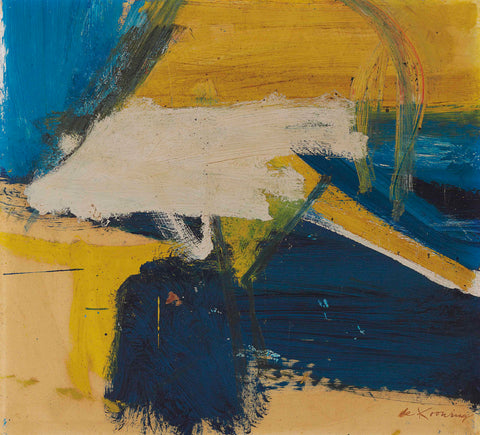 Yellows And Blues by Willem de Kooning