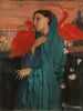 Young Woman With Ibis - Canvas Prints