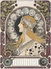 Zodiac (1896) -  Alphonse Mucha - Art Nouveau Print - Canvas Prints