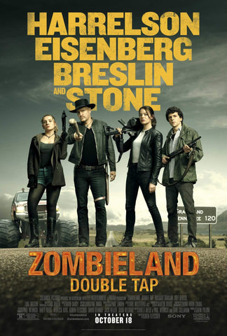 Zombieland Double Tap - Woody Harrelson - Hollywood Action Movie Poster - Life Size Posters by Kaiden Thompson