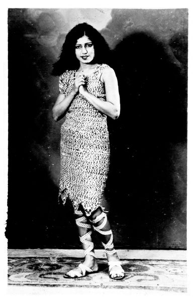 Zubeida - Publicity Still for Alam Ara (Jewel of the World”) -1931  Classic Hindi Movie Poster - Canvas Prints