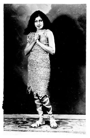 Zubeida - Publicity Still for Alam Ara (Jewel of the World”) -1931  Classic Hindi Movie Poster - Canvas Prints by Yuv