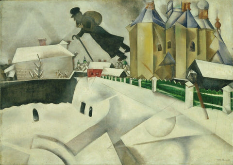 Over Vitebsk by Marc Chagall