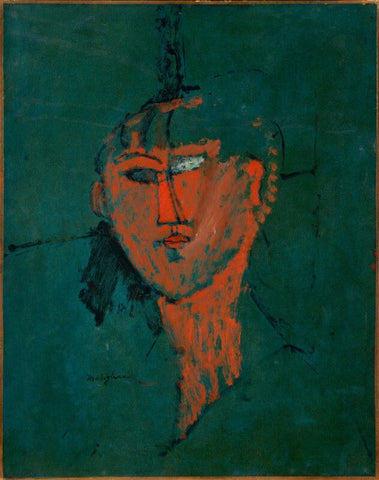 Testa Rossa by Amedeo Modigliani