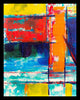 Abstract Expressionism - Contemporary Diptych Painting - 2 Framed Canvas (18 x 24 inches) each