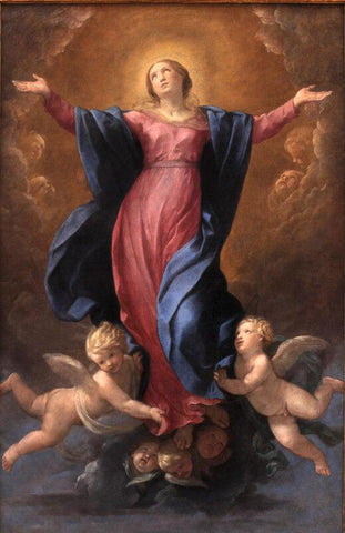Assumption Of The Virgin - Large Art Prints by Annibale Carracci