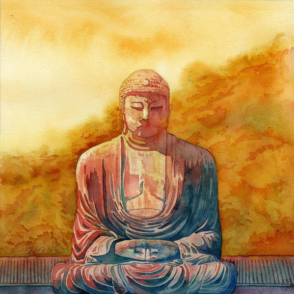 Buddha Kamakura - Art Prints